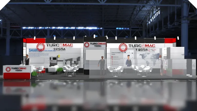 Büyük Toplama Alanlarında Estetik ve Fonksiyonun Buluşması: Stand Tasarımı